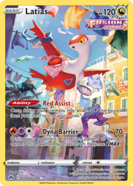 latias van crown zenith kaart kopen bij animetionx