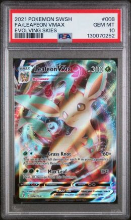 leafeon evolving skies psa 10 evs 008 kopen