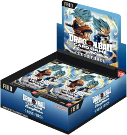 fb10 cross force booster box dragon ball super card game