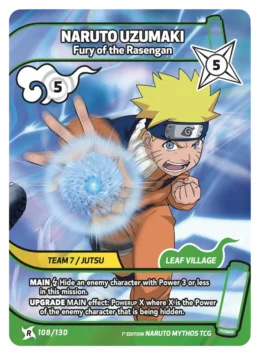 Naruto Mythos Naruto Uzumaki KS-108 Rare